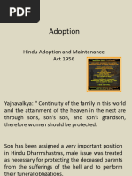 Hindu Adoption and Maintainance2 Family