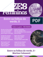 Vozes Femininas (Entre As Folhas Do Verde, O) PDF