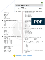 Trigonometric Equations DPP 01 (Of Lec 03)