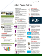 Ficha Infomativa de Ergonomia y Pausas Activas.