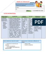 SESION 2 COMUNICACIÓN Recordamos La Estructura Del Texto Narrativo A Través de Lecturas de Anécdotas.