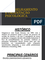 Aula I - O Que É Aconselhamento e Orientação em Psicologia