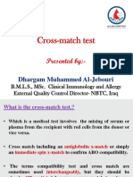 Cross Match Test 1