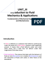 UNIT - III - Fluid Mechanics and Hydraulic Machines