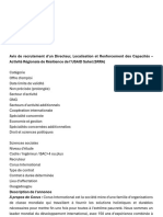 Avis de Recrutement D'un Directeur, Localisation Et Renforcement Des Capacités - Activité Régionale de Résilience de l'USAID Sahel (SRRA)