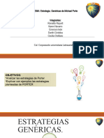 Estrategias Genericas y Fuerzas de Porte