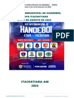 Projeto Desafio Intermunicipal de Handebol - Teomário