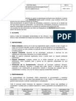 Procedimiento de Identificación de Aspectos e Impactos Ambientales Zaid