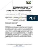 La Varianza Media Extraida y La Validez Discriminante.