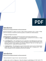ELC260S Lecture 13 - Electrical Measuring Instruments