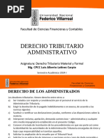 Semana 11 Clase 31 - 32 y 33 Derecho Tributario Administrativo Unidad III