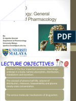 General Principles of Pharmacology 040122 - AS