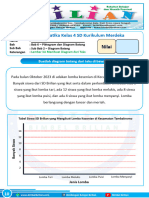 Soal Diagram Batang Kelas 4 SD Lembar 3