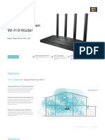 Archer AX12 (US) 1.0 - Datasheet