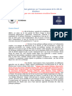 Projet de Creation D'une Entreprise de Gestion de Dechet Et de Production D'energie EGDPE en Sigle