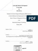 Lean and Agile Software Development A Case Study: by Collin Murray