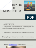 Conservation of Momentum