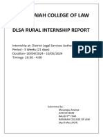 Dlsa Rural Internship Report