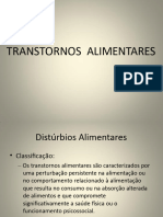 Transtornos Alimentares - 1 Série