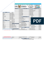 Lista de Precios Solano - Carnico - Mayorista