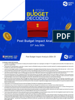 Post Budget Impact Analysis