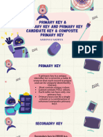 Primary Key & Secondary Key and Primary Key Candidate Key & Composite Primary Key