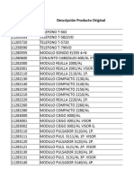 Productos Sustitutivos