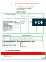 Elaboramos Un Paisaje Con Hojas y Palitos Secos