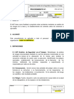 PRC-SST-022 Procedimiento para Elaborar AST