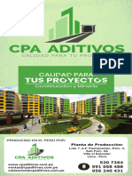 Aditivos Cpa Sac