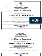 g2 V2 NLC Certificate of Completion Learner