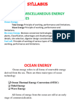 RES Unit V-MISCELLANEOUS ENERGY TECHNOLOGIES