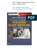 Principles and Practice of Pediatric Sleep Medicine: Expert Consult - Online and Print. 2nd Edition. ISBN 1455703184, 978-1455703180