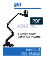 AB46 I/C: 2 Wheel Drive Work Platforms