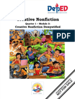 Creative Nonfiction Creative Nonfiction