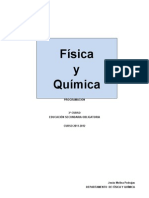 2011-12 - Física y Química - 3º ESO