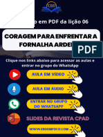 Subsidio Da Licao 06 - Coragem para Enfrentar A Fornalha Ardente