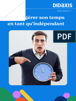 Guide Savoir Gerer Son Temps en Tant Quindependant