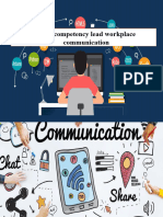 Unit of Competency Lead Workplace Communication