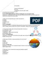 Earth Science Diagnostic Test W Answer Key