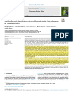 Anti-Fertility and Abortifacient Activity of Hydroalcoholic Fruit Pulp Extract of Tamarindus Indicae