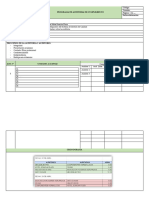 Formatos Programa, Plan y Acta de Auditoria