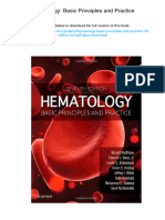 Hematology: Basic Principles and Practice. 7th Edition. ISBN 0323357628, 978-0323357623