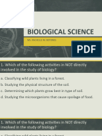 Biological Science Reviewer