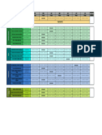 Horario Jefes de Departamento 03 Al 09 de Agosto