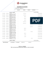 Central Bank Statement