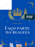 Kit - Faço Parte Da Realeza