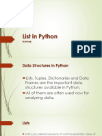 Daf List in Python