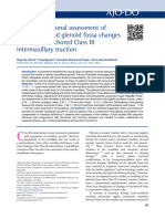 Three-Dimensional Assessment of Mandibular and Glenoid Fossa Changes After Bone-Anchored Class III Intermaxillary Traction