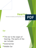 The Sense of Hearing L9